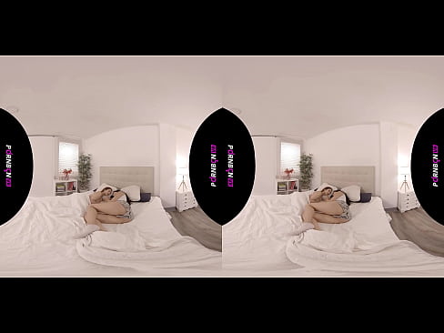 ❤️ PORNBCN VR Эки жаш лесбиянка 4K 180 3D виртуалдык реалдуулукта мүйүздүү ойгонот Женева Беллуччи Катрина Морено Порно боюнча бизде
